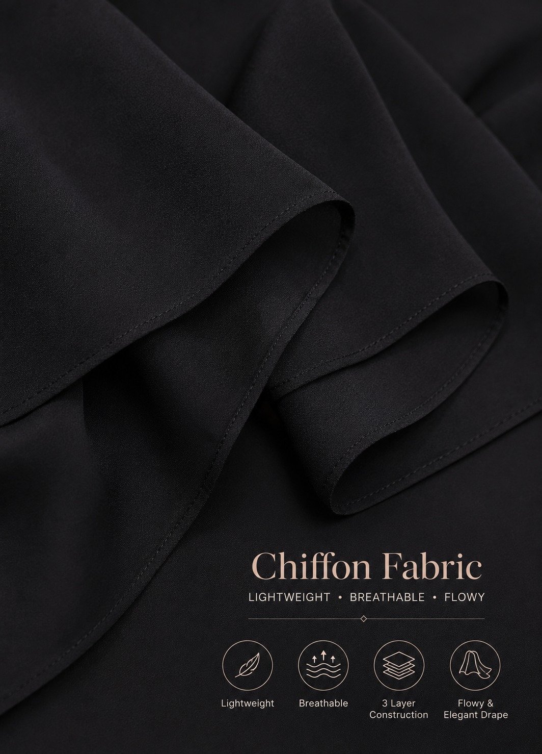 Chiffon Fabric Close-Up