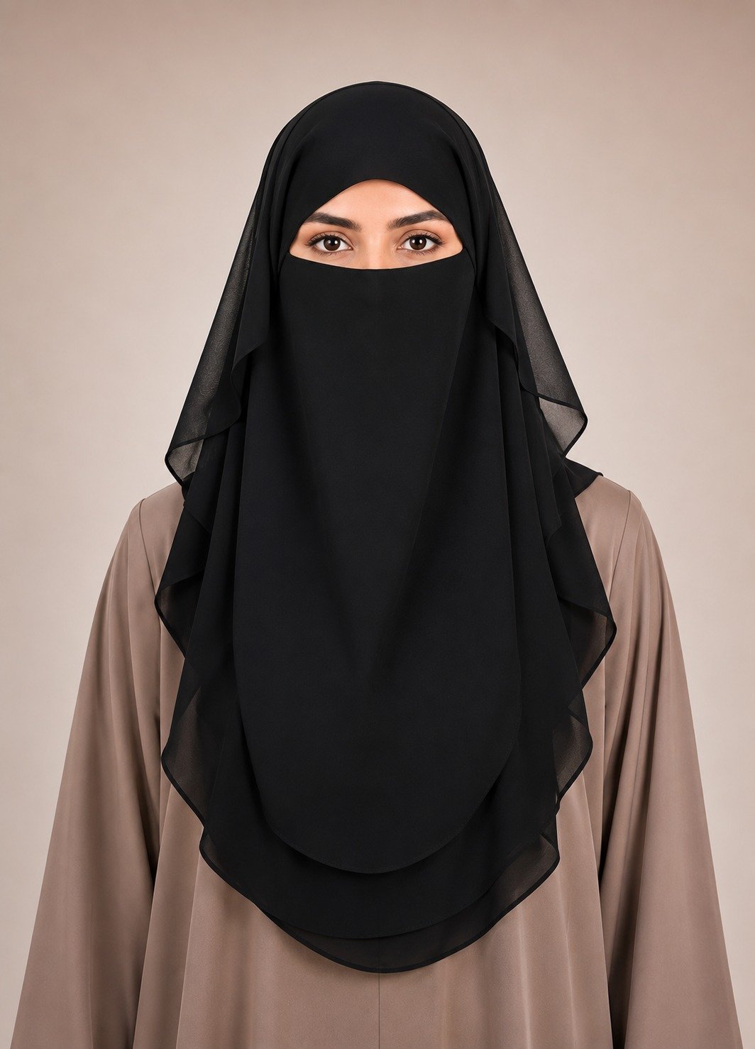 3 Layer Naqab — Front View