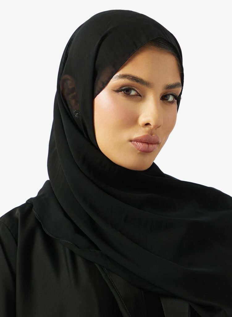 Black Simple Abaya — Custom Custom Abaya India | Nisabiya®