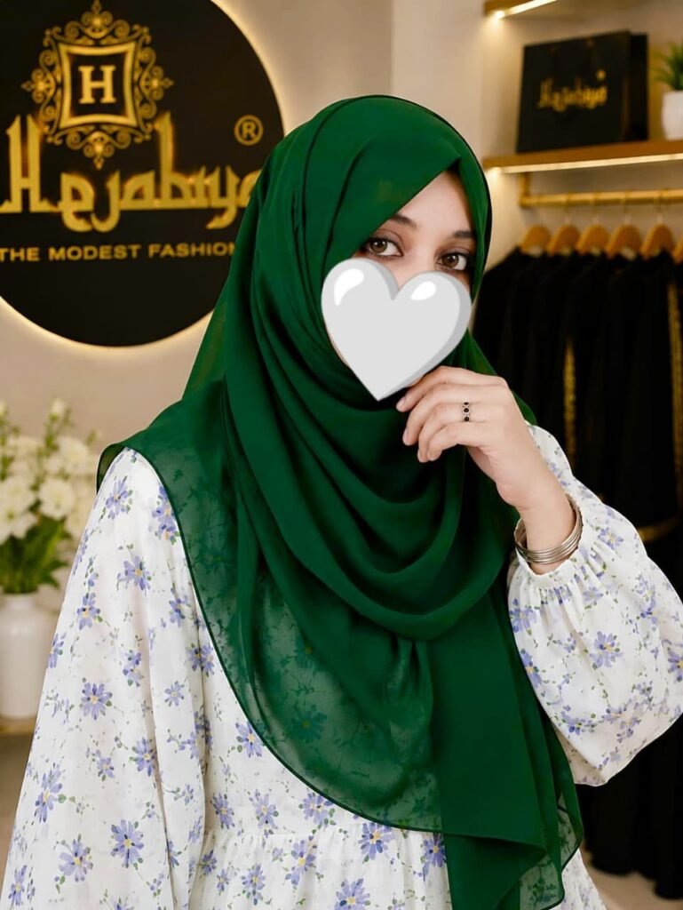 Blue Floral Summer Dress 👗 — Custom Custom Abaya India | Nisabiya®