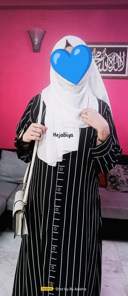 Most trending Stripe Abaya — Custom Custom Abaya India | Nisabiya®