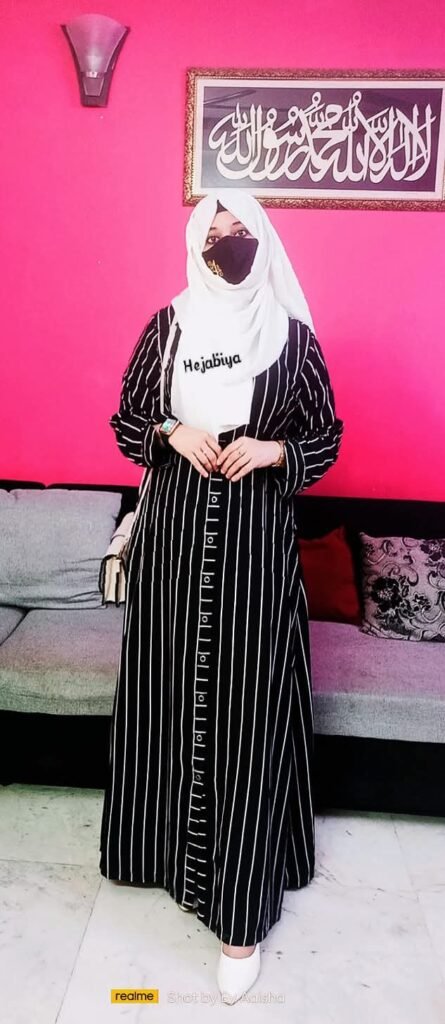 Most trending Stripe Abaya — Custom Custom Abaya India | Nisabiya®