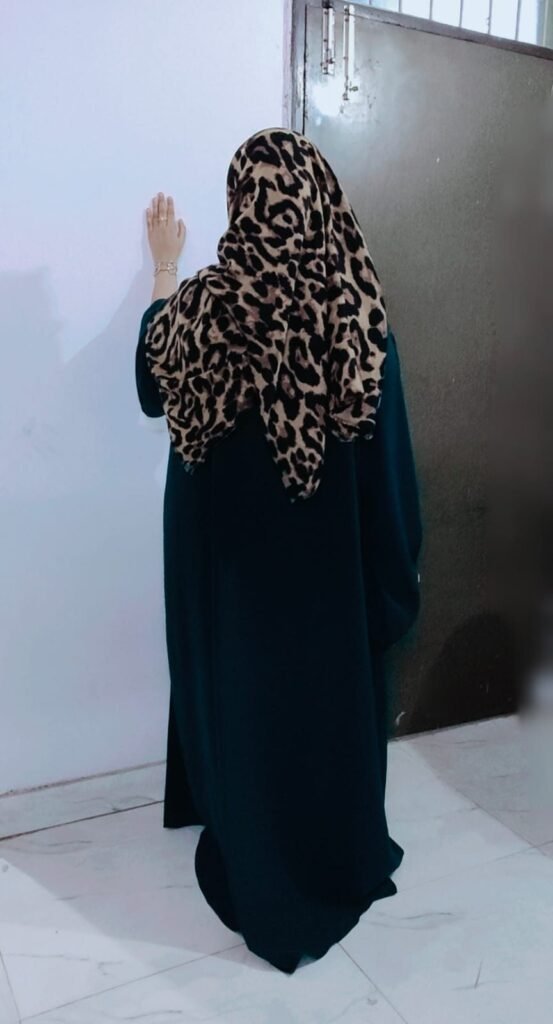 Teal Green Abaya — Custom Custom Abaya India | Nisabiya®