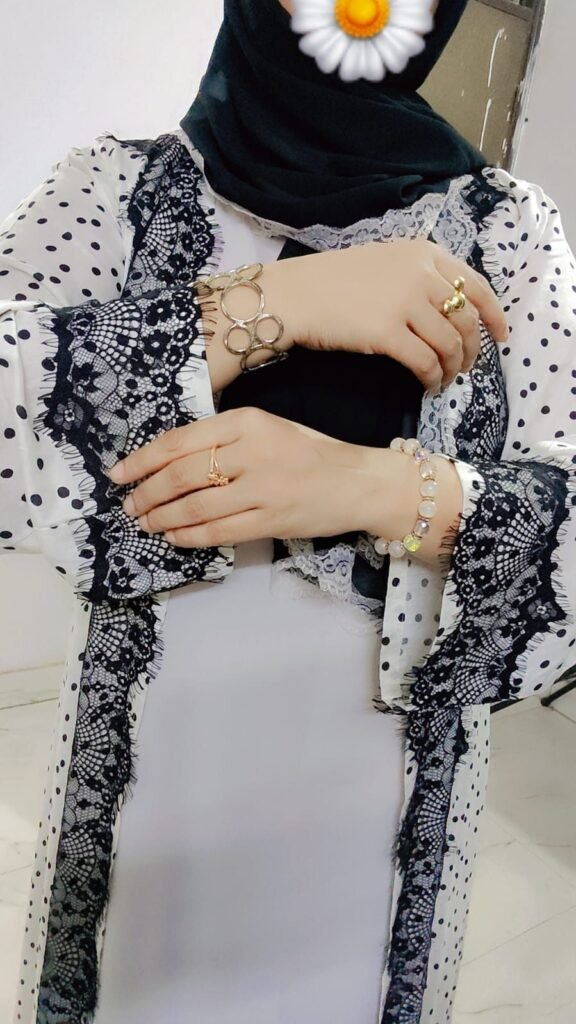 Viral Polka dot Shrug Abaya 🥰 — Custom Custom Abaya India | Nisabiya®