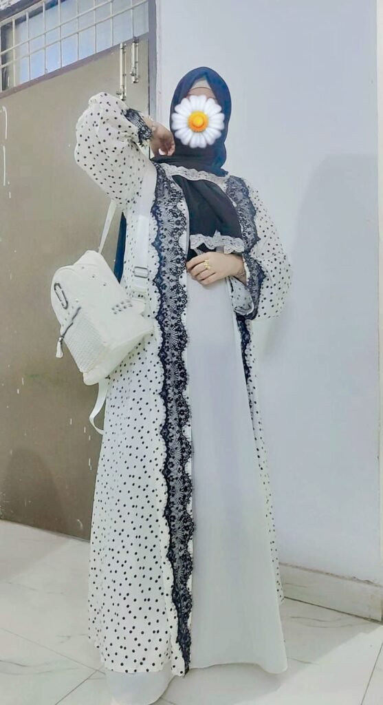 Viral Polka dot Shrug Abaya 🥰 — Custom Custom Abaya India | Nisabiya®