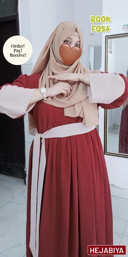 Dual Modest Abaya — Custom Custom Burqa India | Nisabiya®