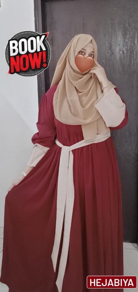 Dual Modest Abaya — Custom Custom Burqa India | Nisabiya®