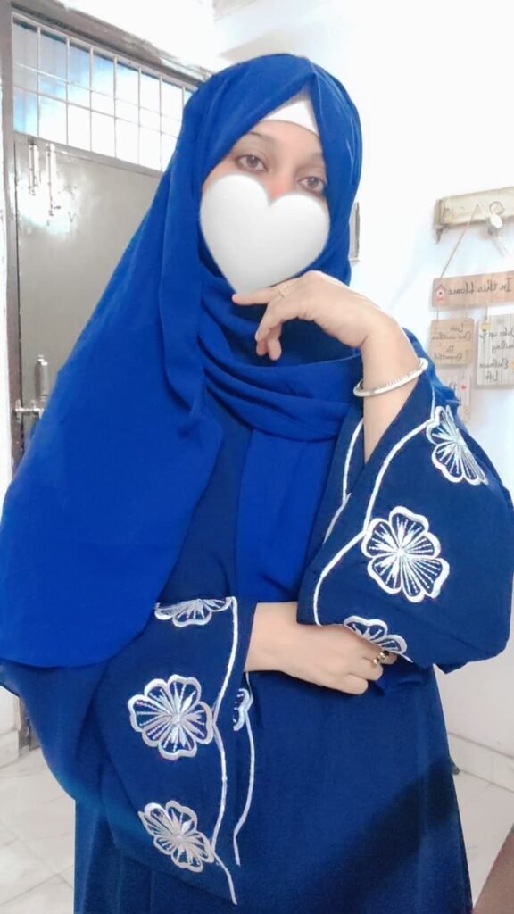 Elegant Embroidery Abaya — Custom Custom Burqa India | Nisabiya®