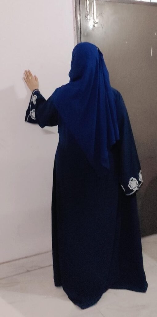 Elegant Embroidery Abaya — Custom Custom Burqa India | Nisabiya®