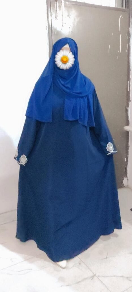 Elegant Embroidery Abaya — Custom Custom Burqa India | Nisabiya®