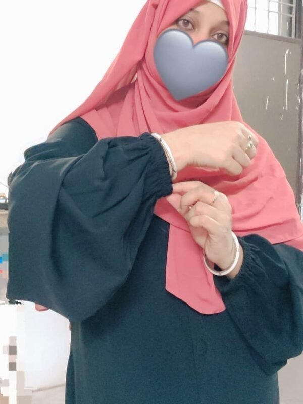 Front open classic Abaya — Custom Custom Burqa India | Nisabiya® — Custom Custom Abaya India | NISABIYA®