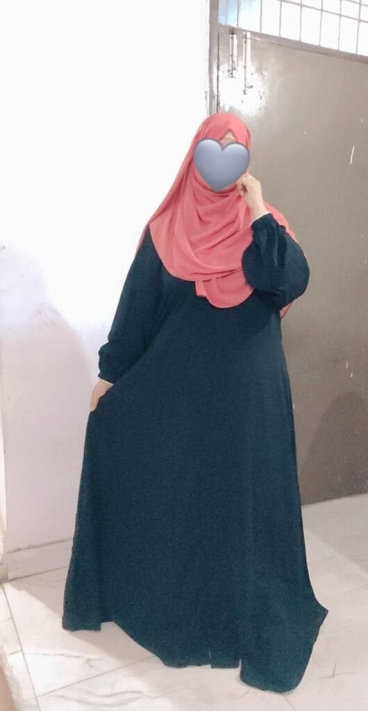 Front open classic Abaya — Custom Custom Burqa India | Nisabiya®