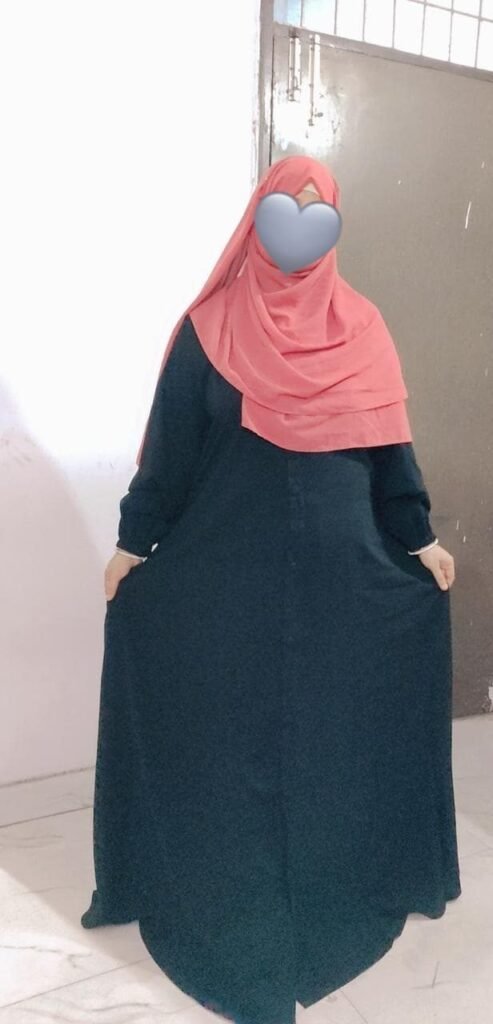 Front open classic Abaya — Custom Custom Burqa India | Nisabiya®