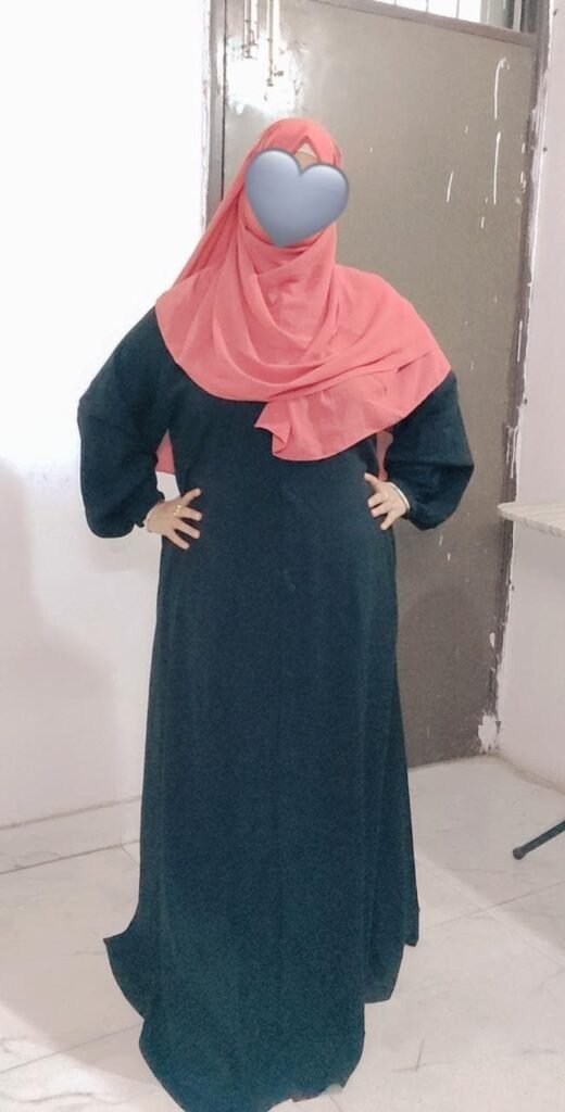 Front open classic Abaya — Custom Custom Burqa India | Nisabiya®