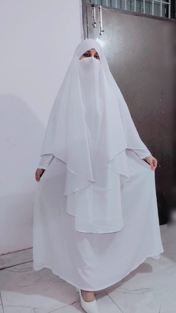 Full Khimar Set 🌸 Hajj 🕋 Umrah — Custom Umrah Abaya India | Nisabiya®
