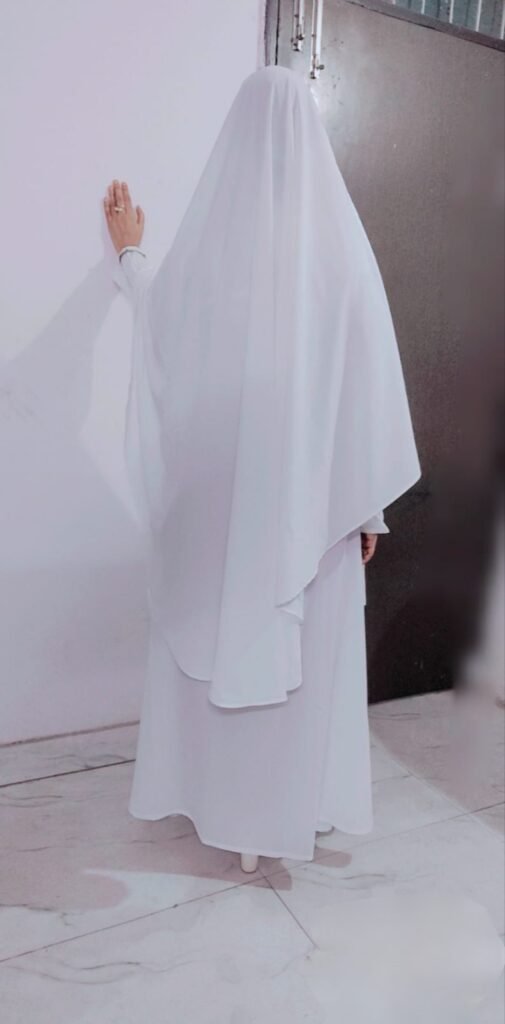 Full Khimar Set 🌸 Hajj 🕋 Umrah — Custom Umrah Abaya India | Nisabiya®